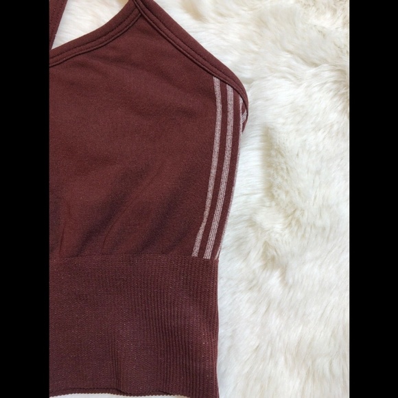 NWT Monreal London Zen Seamless Sports Bra‎ Cocoa [ SZ XS/S ] - Picture 7 of 12